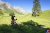 les aravis en arriere plan ,superbe